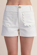 Colette Scallop Shorts