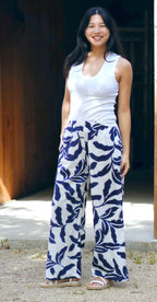 Erin Abstract Print Pants