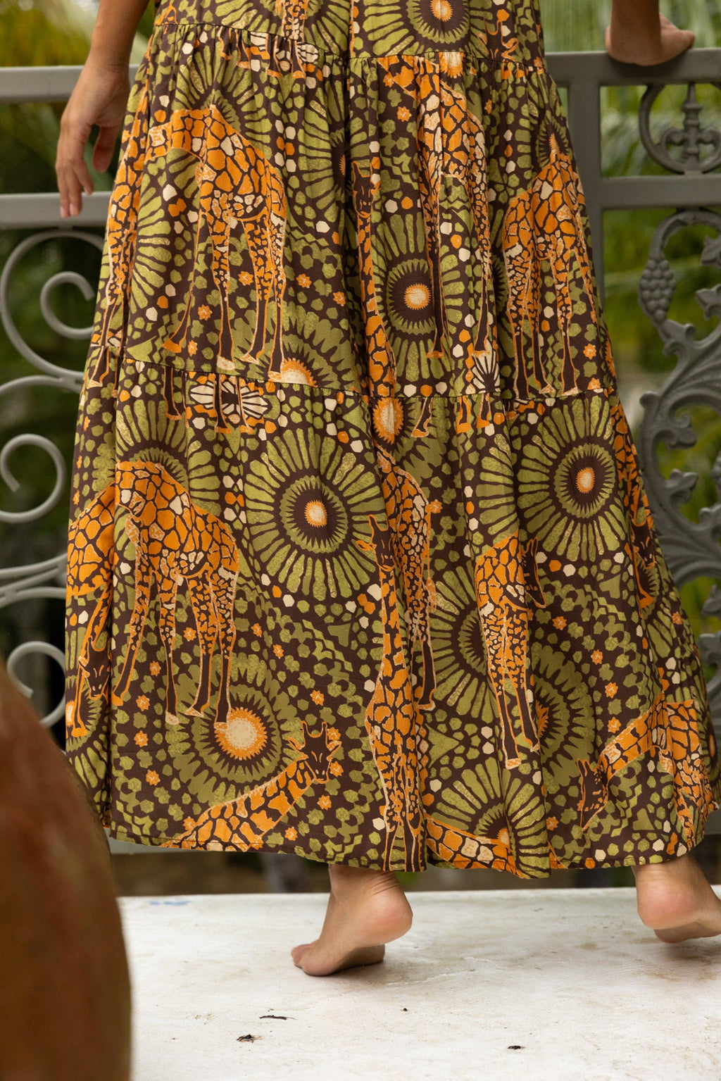 Animal Print Maxi Dress