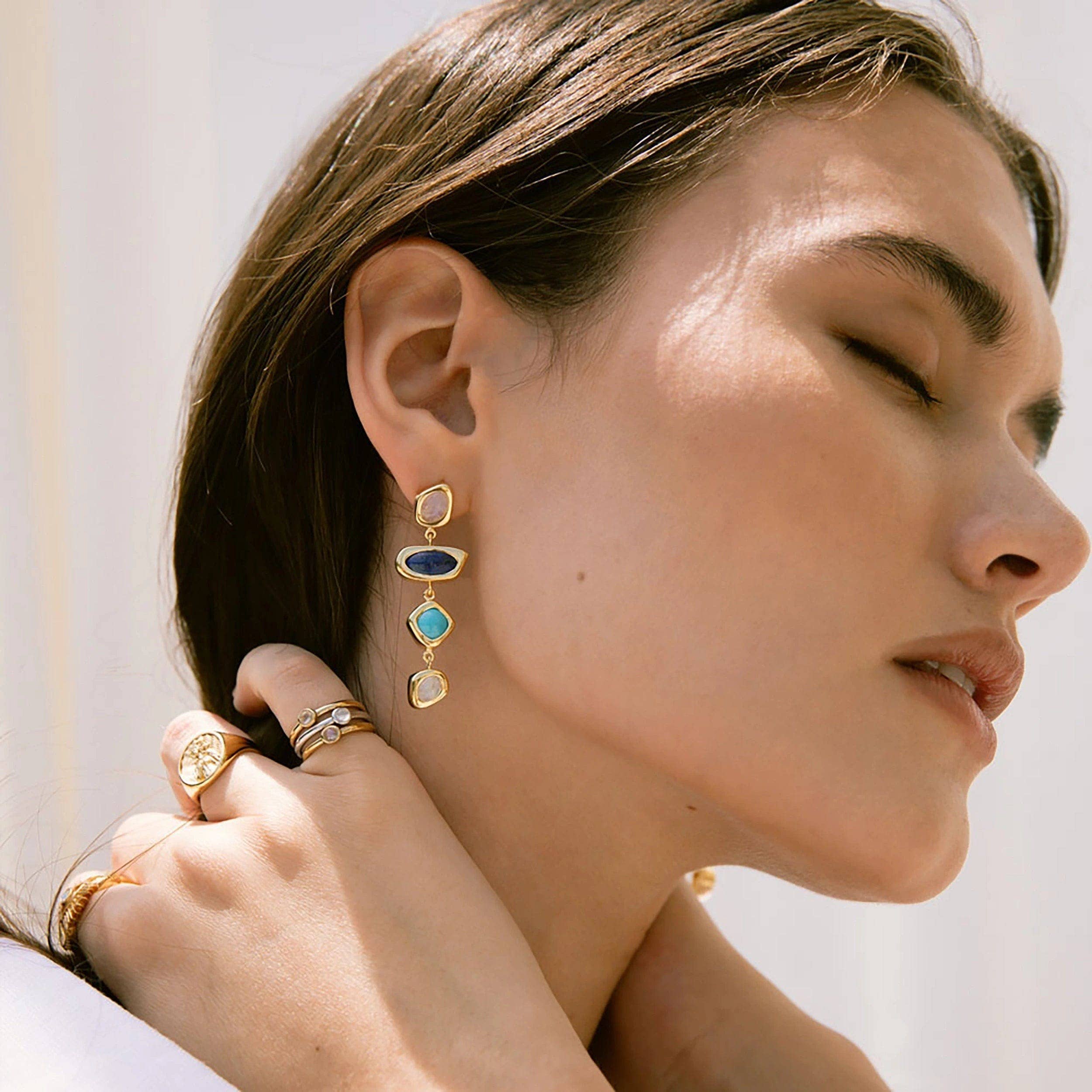 Ocean Statement Earrings