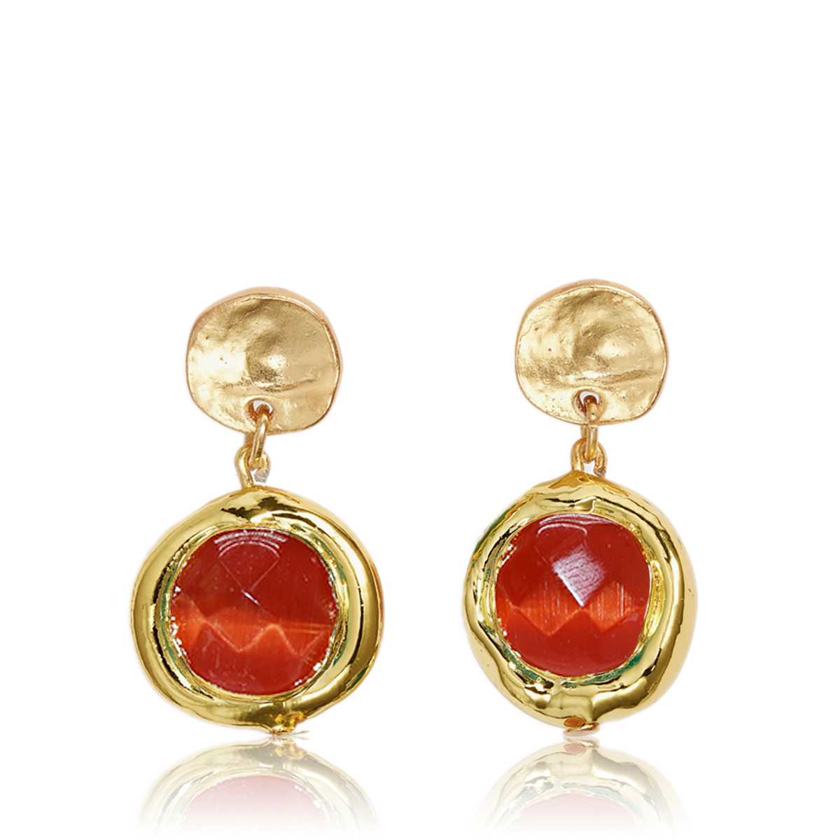 Coriandoli 24K Gold Plated Earrings