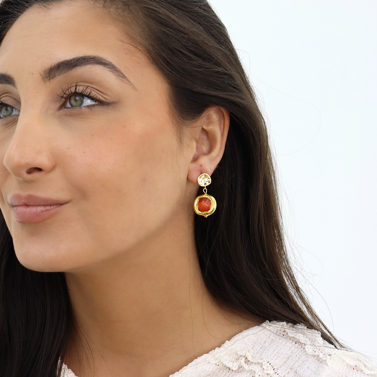 Coriandoli 24K Gold Plated Earrings