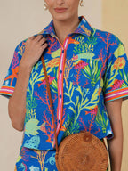 Blue Coral Reef Paradise Shirt
