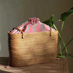 Bali Rattan Tote Bag