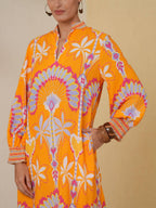 Whimsical Tangerine Dress