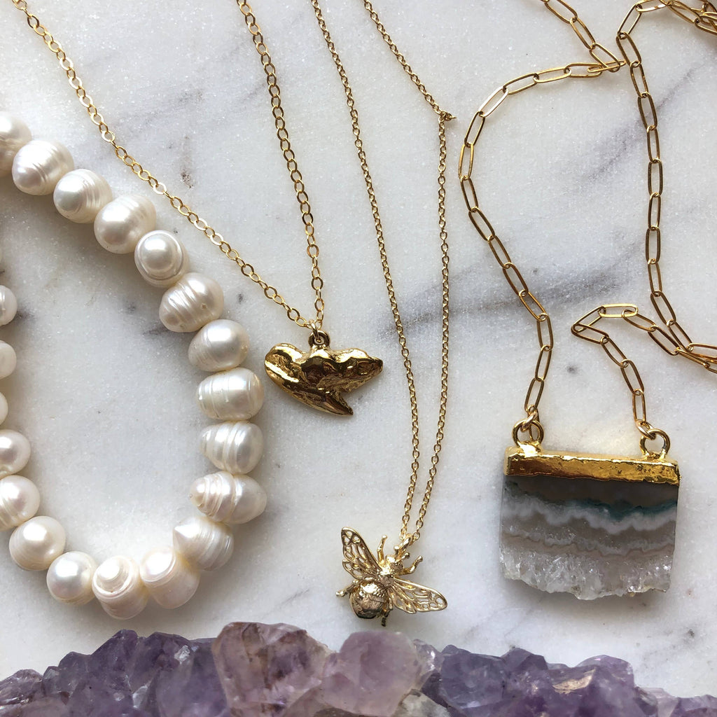 Fallon Freshwater Pearl Necklace