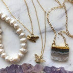 Fallon Freshwater Pearl Necklace