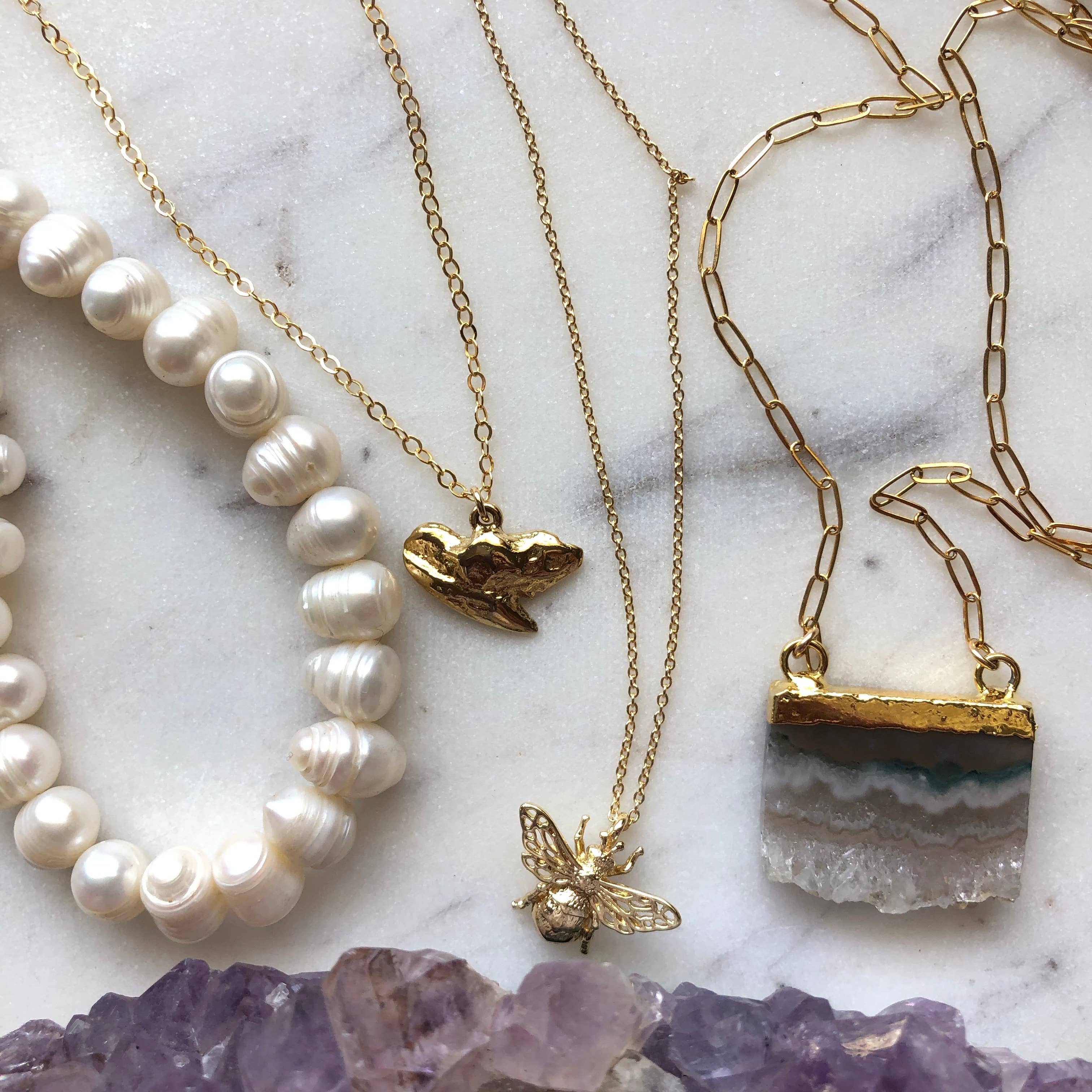 Fallon Freshwater Pearl Necklace