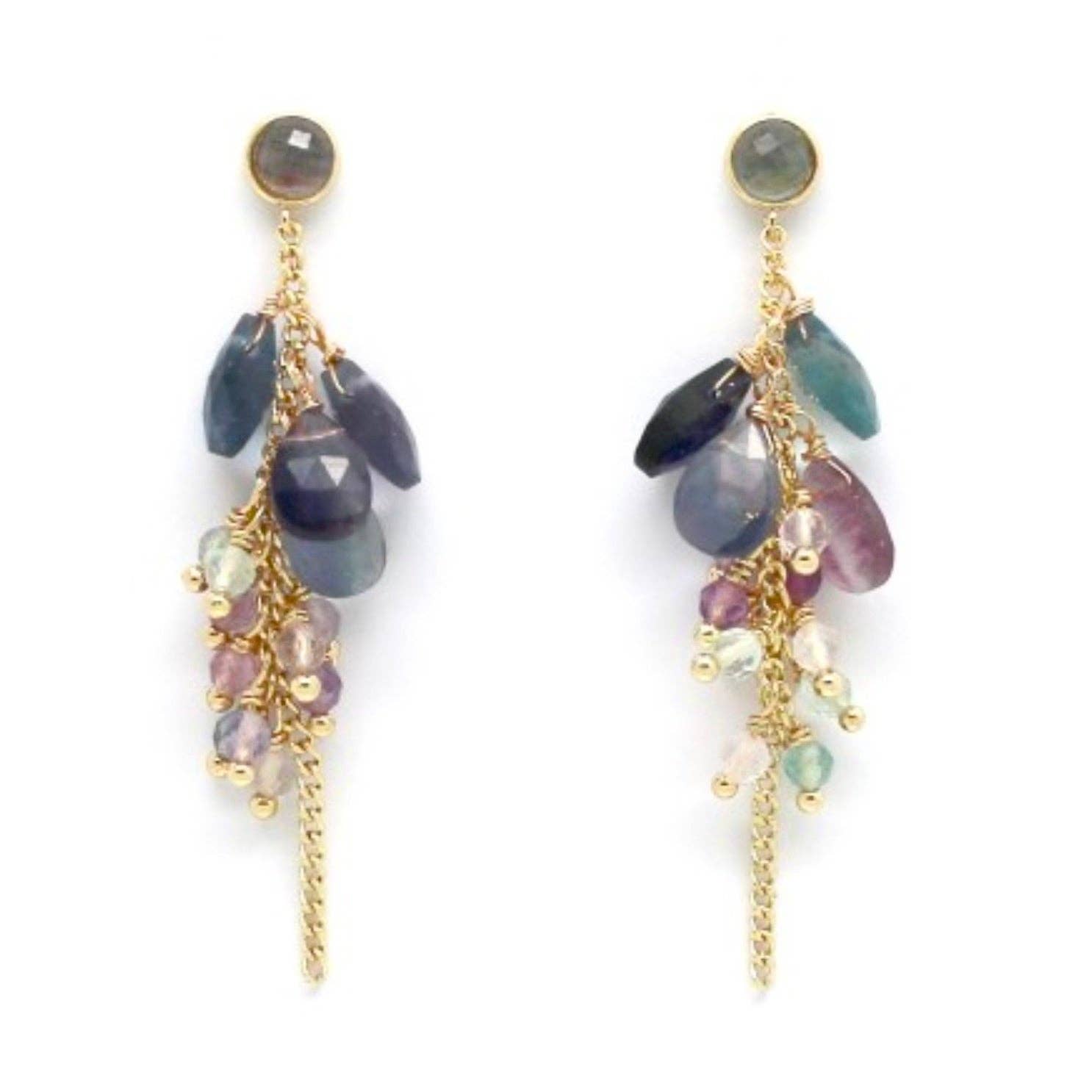 Fluorine Dangle Earrings