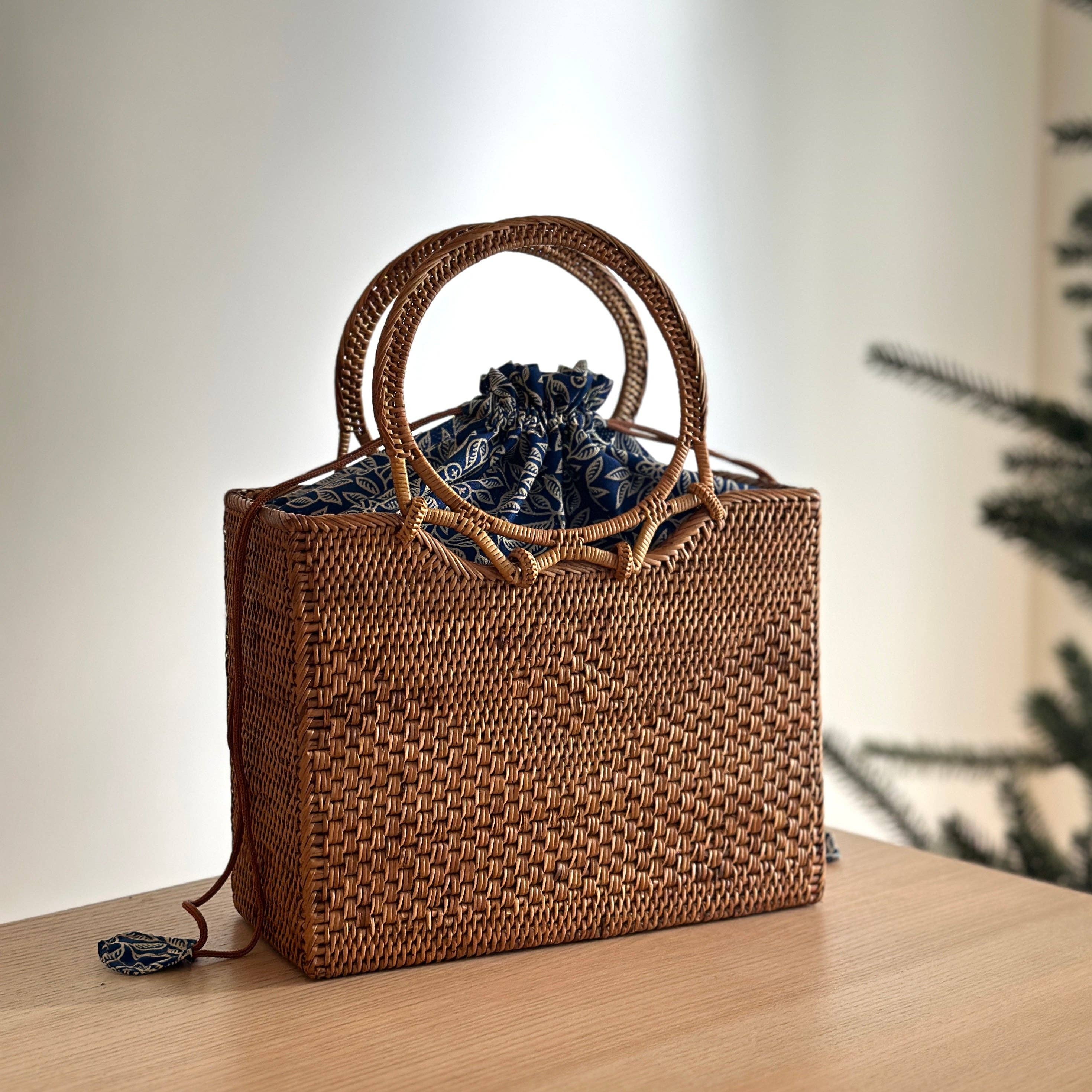 Hailey Bali Rattan Handbag