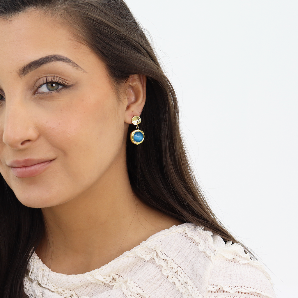 Coriandoli 24K Gold Plated Earrings