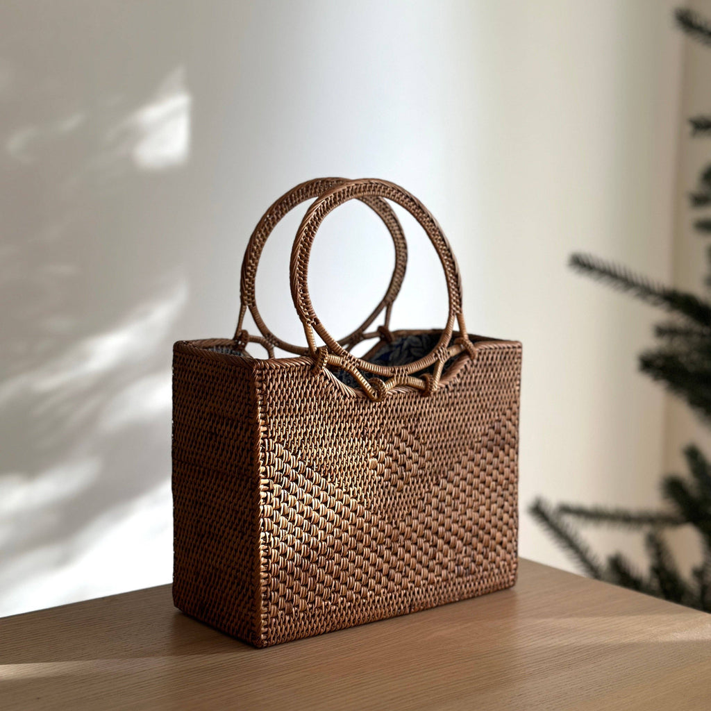 Hailey Bali Rattan Handbag