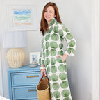 Green Seashell Shift Dress