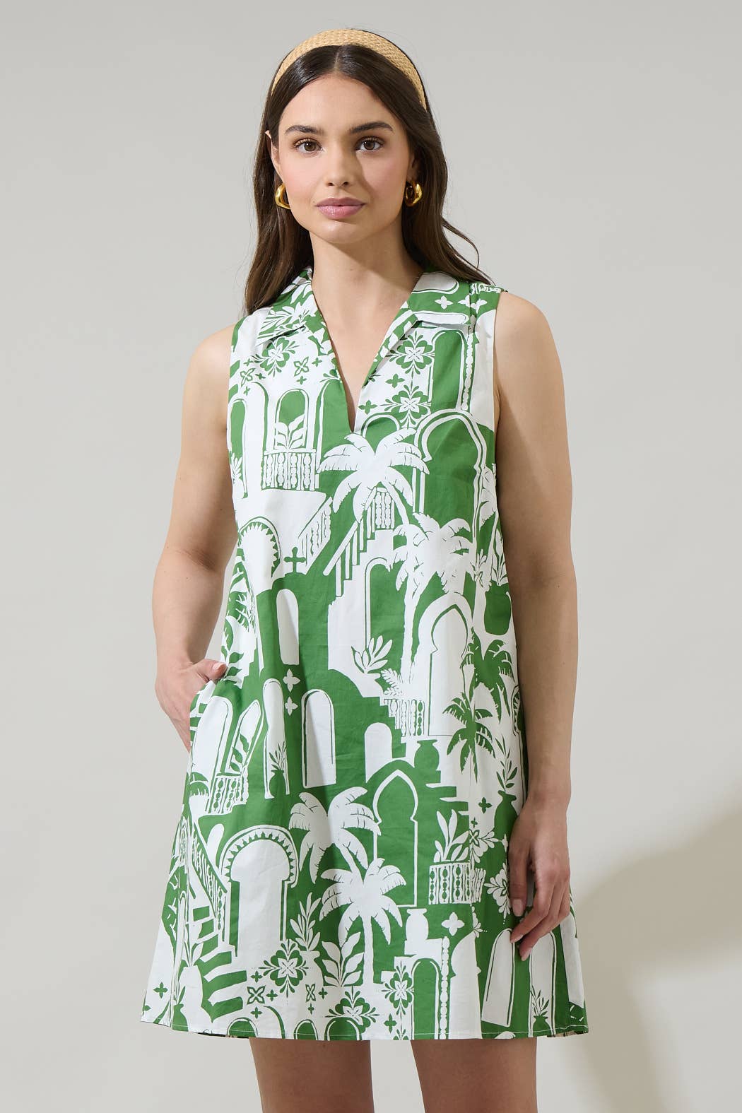 Nala Collared Shift Dress