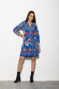 Cobalt IKat Mia Dress