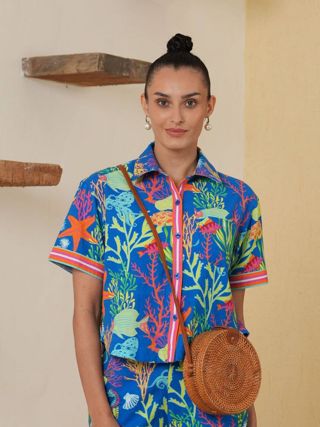 Blue Coral Reef Paradise Shirt