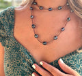 Leather & Pearl Wrap Necklace or Bracelet