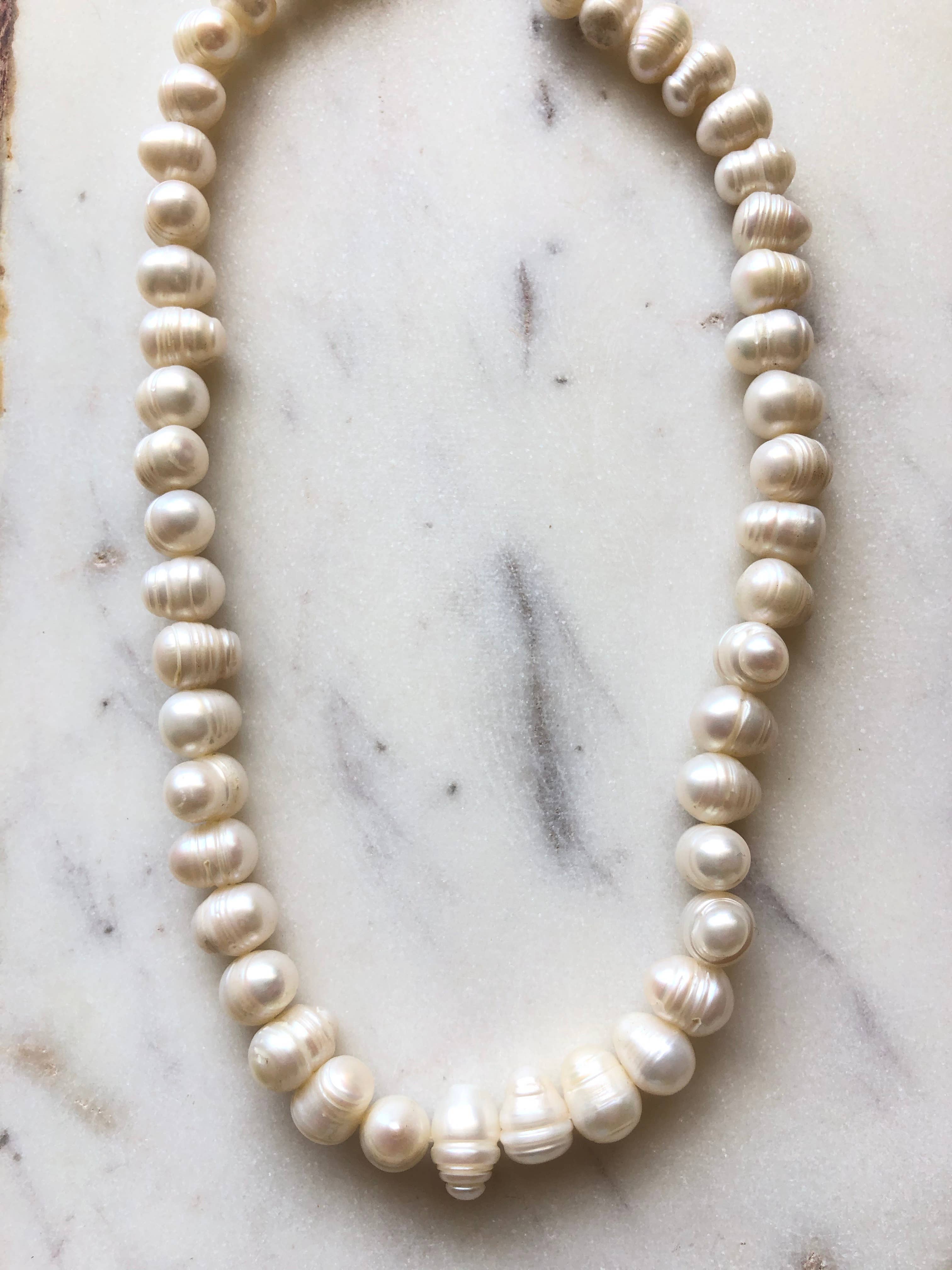 Fallon Freshwater Pearl Necklace