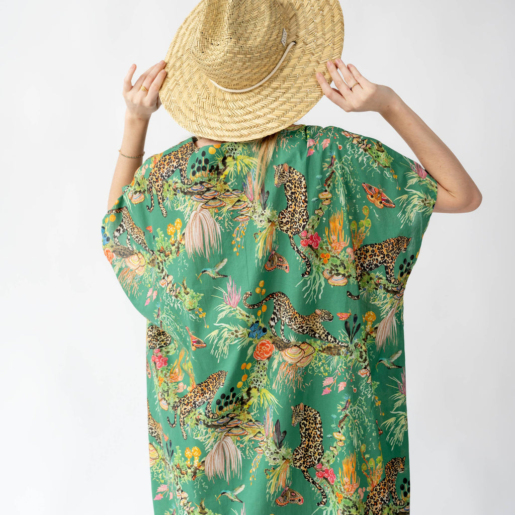 Bombay Green Kaftan