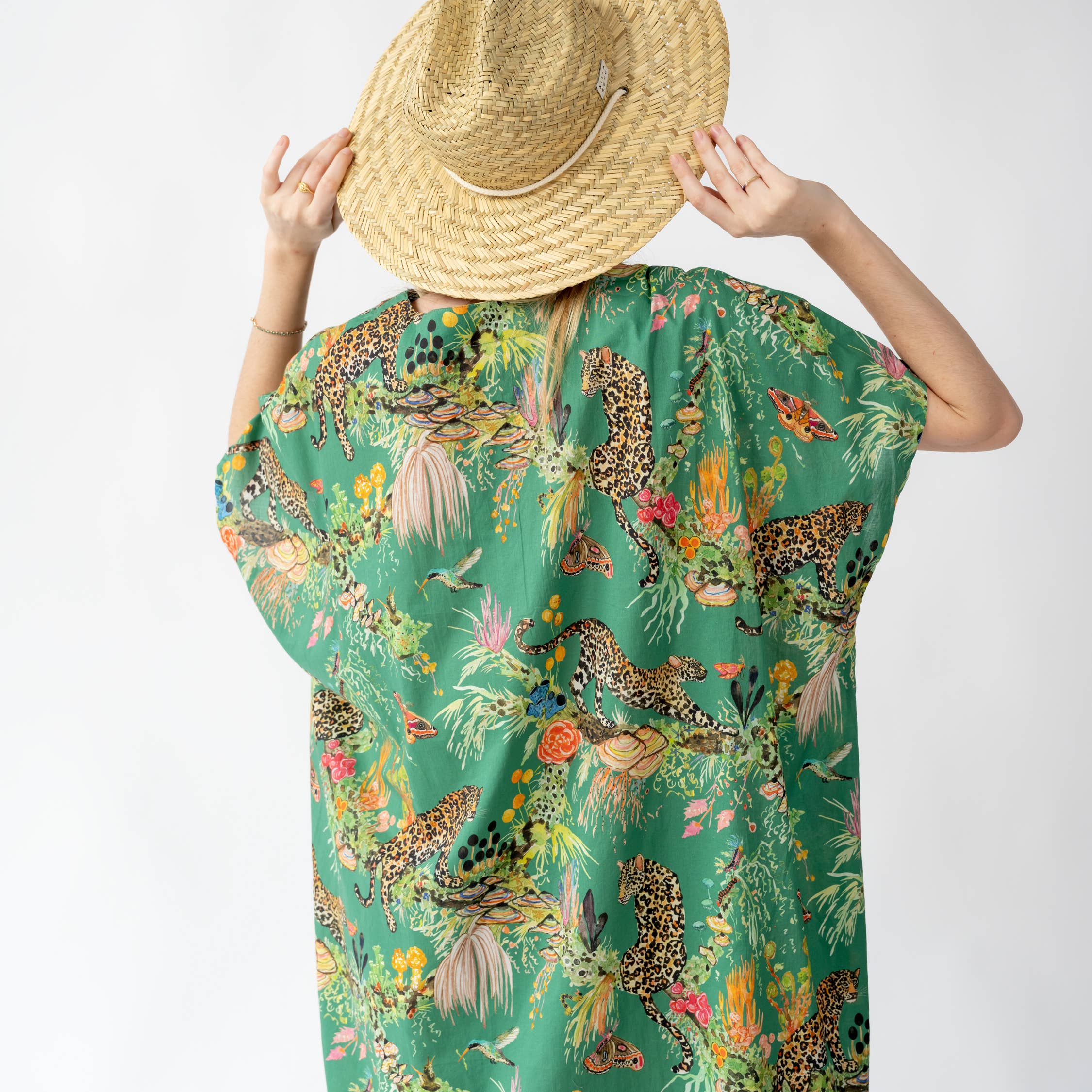 Bombay Green Kaftan