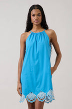 Regina Embroidered Shift Dress