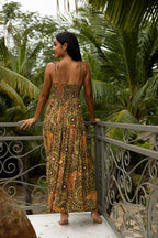 Animal Print Maxi Dress