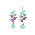 Samba Multi Chalcedony Earrings
