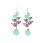 Samba Multi Chalcedony Earrings