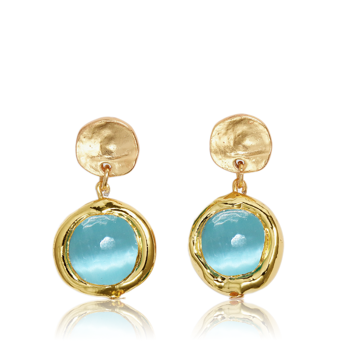Coriandoli 24K Gold Plated Earrings