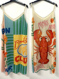 Breakfast Club Lobster Lurex Dress