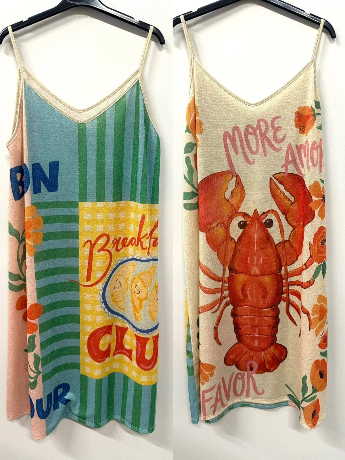 Breakfast Club Lobster Lurex Dress