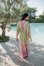 Verde Rosa Maxi Dress