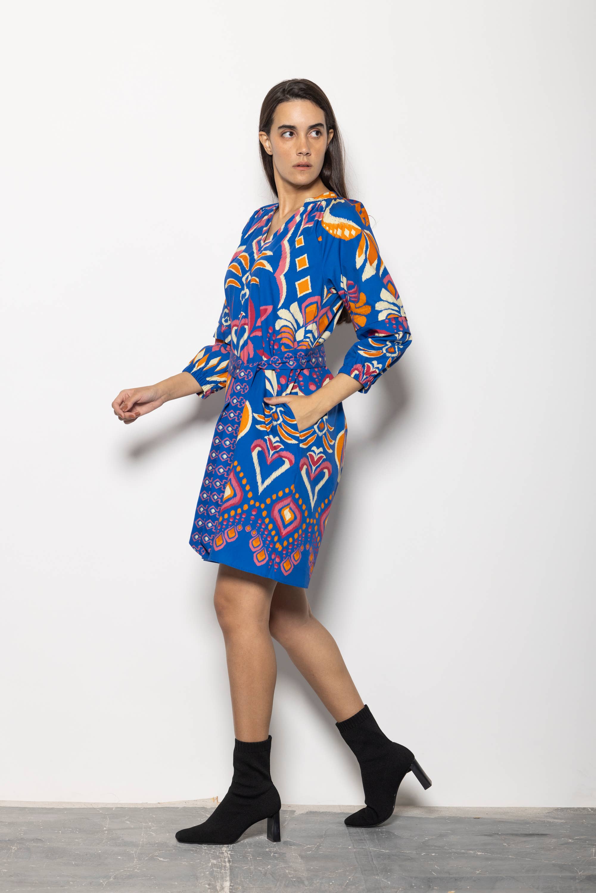 Cobalt IKat Mia Dress