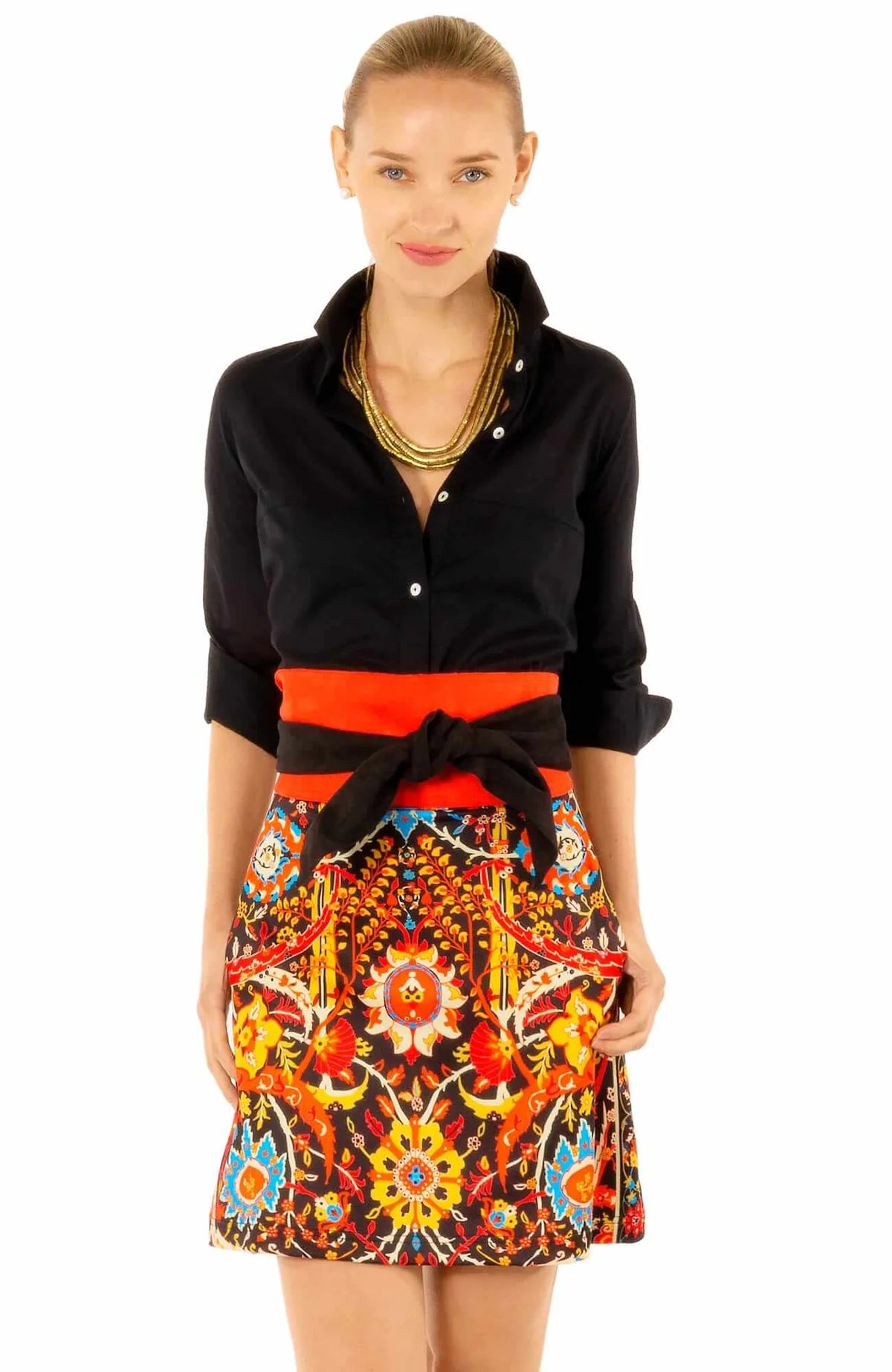 Sleek Voile Top