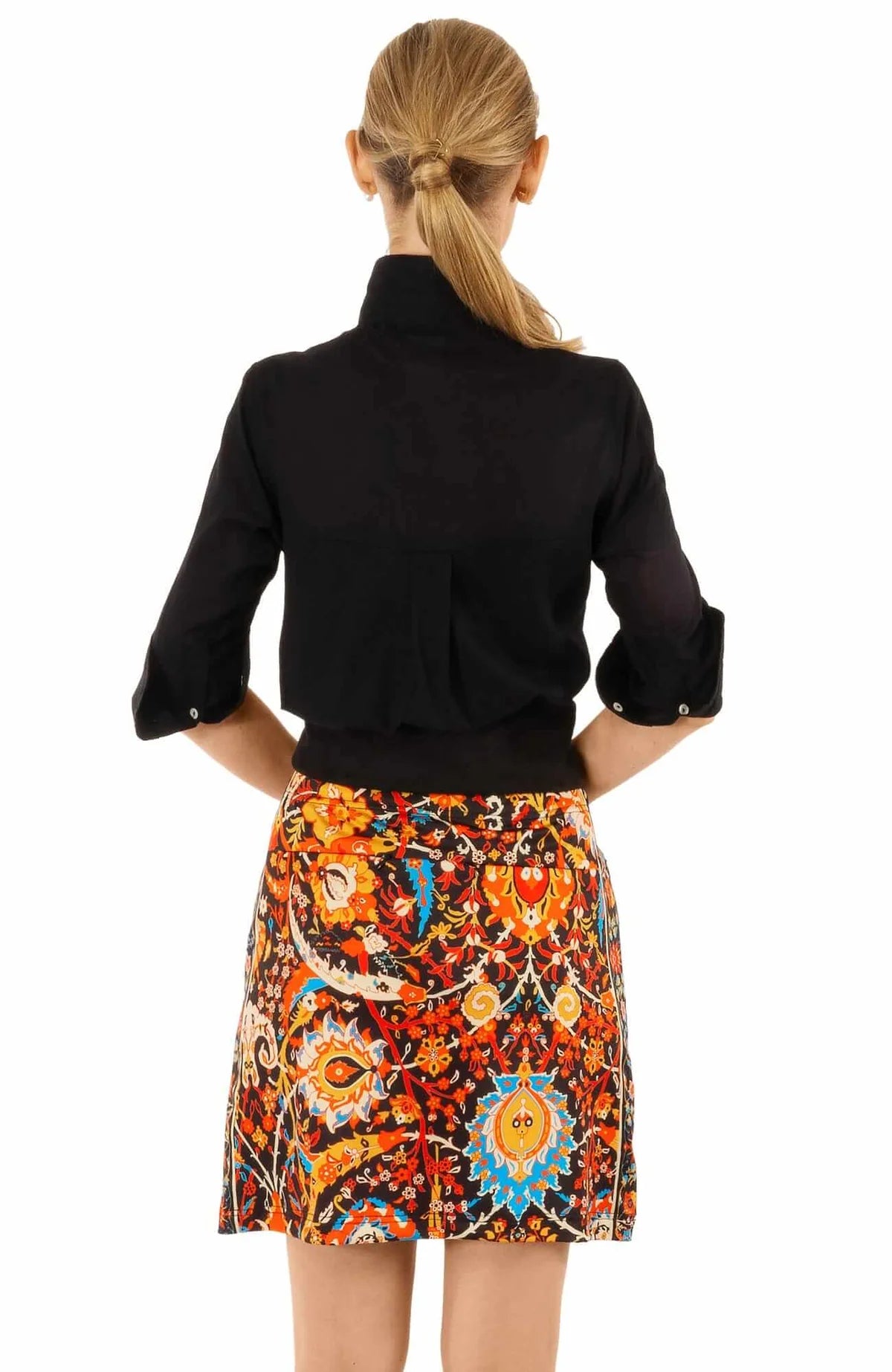 Sleek Voile Top