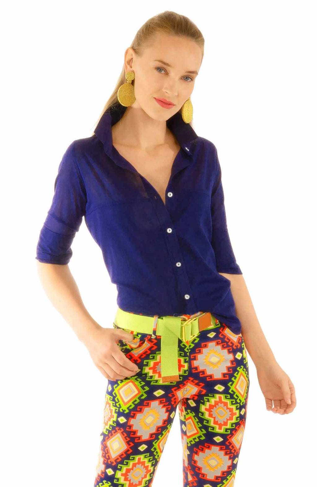 Sleek Voile Top